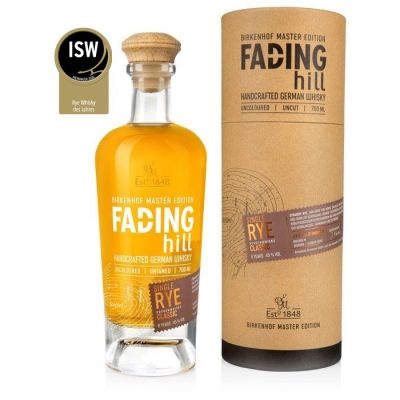 FADING HILL | Single Rye Roggenwhisky Classic