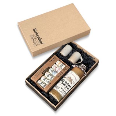 Geschenkkartonage 1x Traditionelle Originale 0,35l+ Tasting-Set Tradition & Henkelkrüge