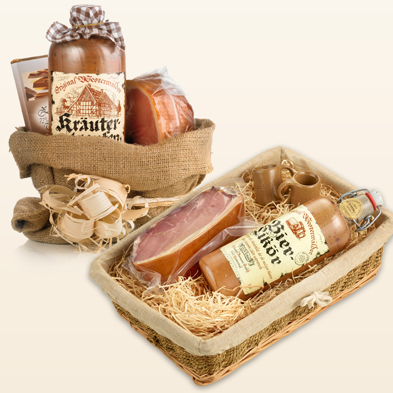 Auslegeschale und Jutesack
