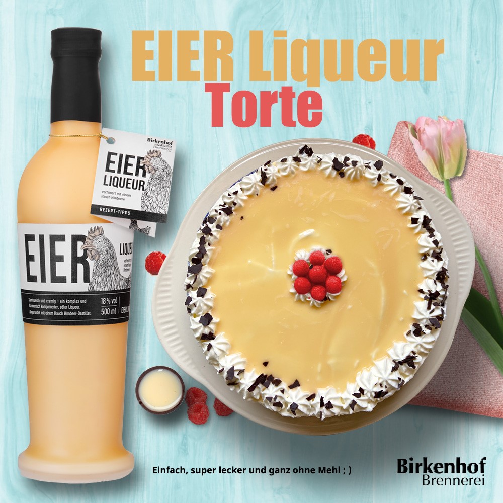 EIER Liqueur-Torte