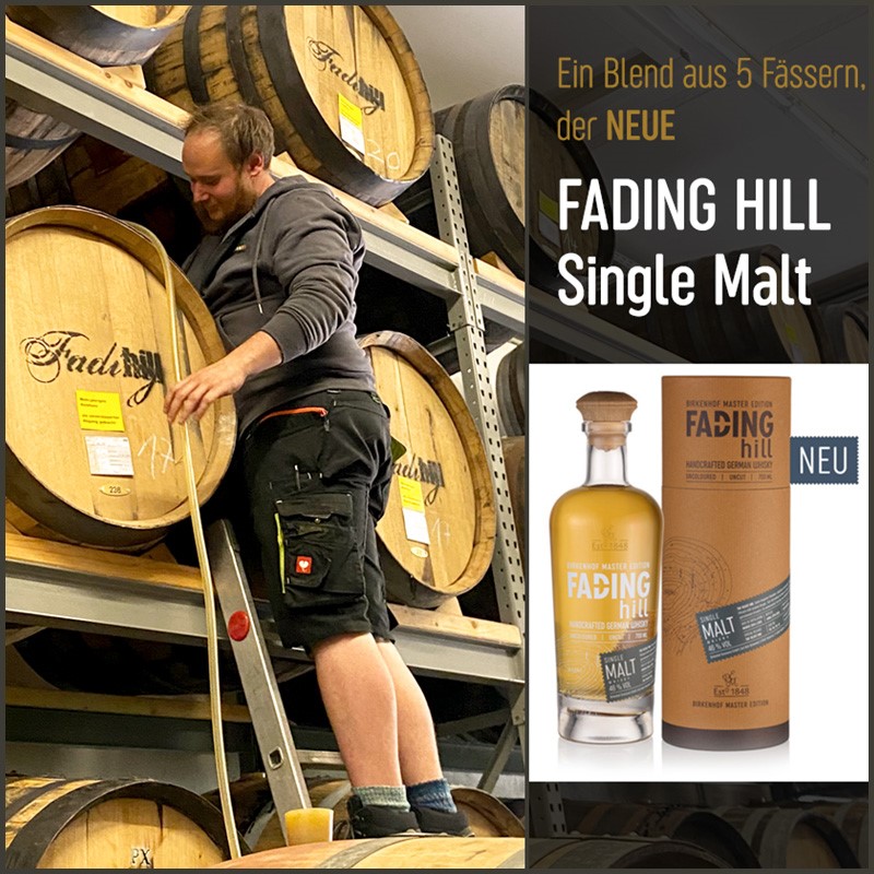 Neuer FADING HILL Single Malt Whisky 